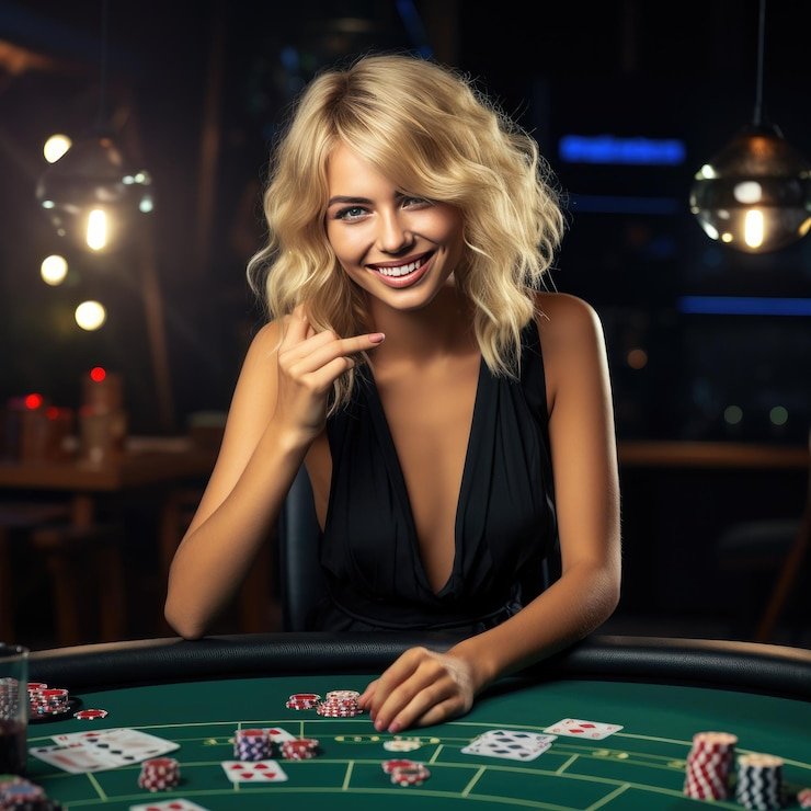 Teen Patti poker variant showing three-card hands and player balance on screen